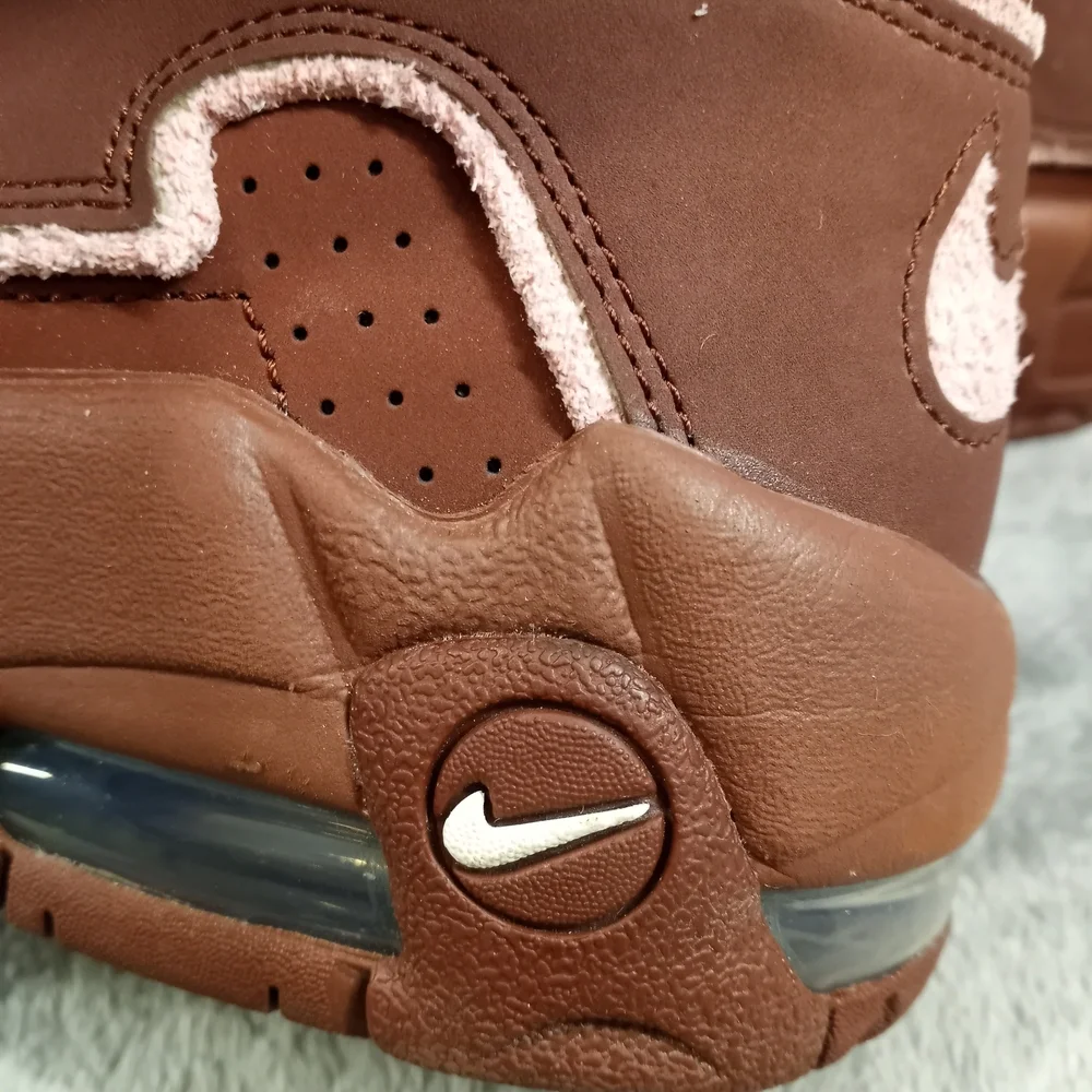 NIKE Men's MORE UPTEMPO 96 "DARK PONY-PINK SZ 8 - Picture 10 of 12